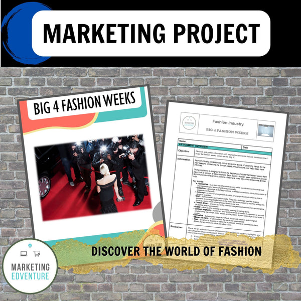 1007. Ultimate Fashion Marketing Class Bundle - CTE MARKETING