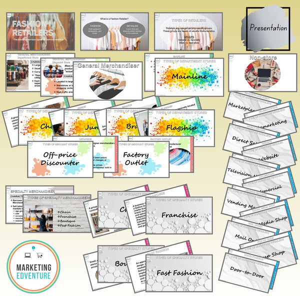 Retailer Slides | Fashion Design & Marketing