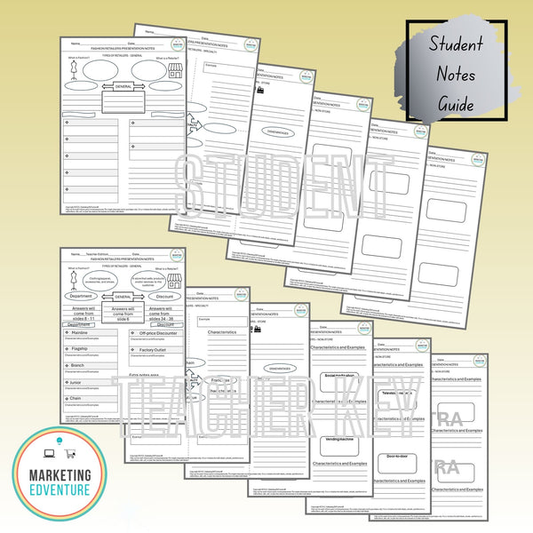 Retailer Slides | Fashion Design & Marketing