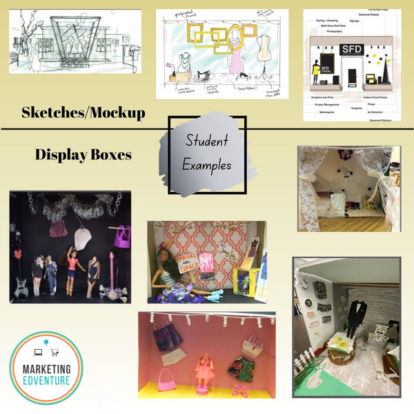 1005. Fashion Window Display Project | Visual Merchandising | Shoebox Activity