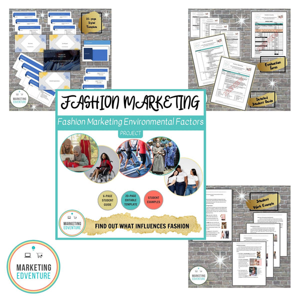 1007. Fashion Movement Bundle - Fashion Cycle, Fashion Theories, & Environmental Factors