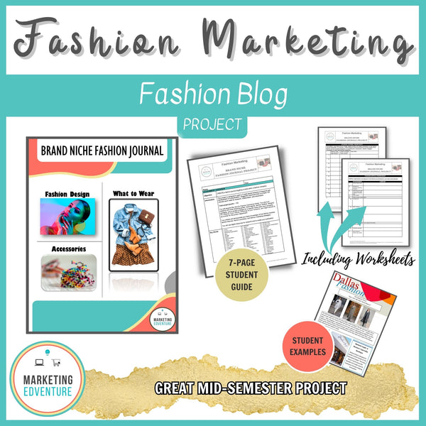 1005.  Fashion Blog | Fashion Design & Marketing | No Prep