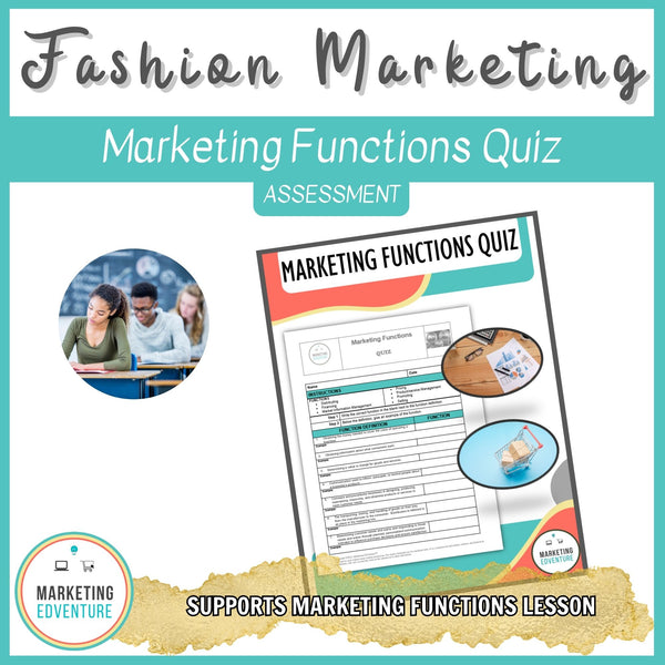 1006. Marketing Functions Quiz - CTE MARKETING