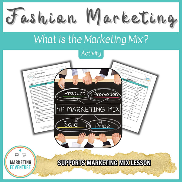 1004. Marketing Mix Activity | Fashion Design & Marketing | Knowledge Check