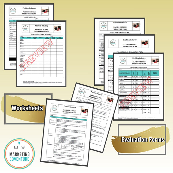 1005. Fashion Store Promotion Plan Project | Fashion Marketing | DECA IMC