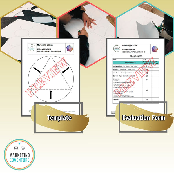 1004. Marketing Icosahedron | Business, Fashion & Design Pathways | Semester Starter