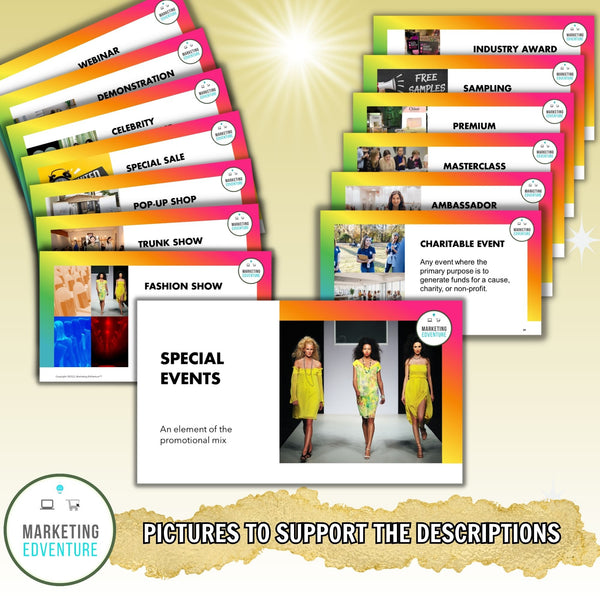 1003. Special Events Slides | Fashion Design & Marketing