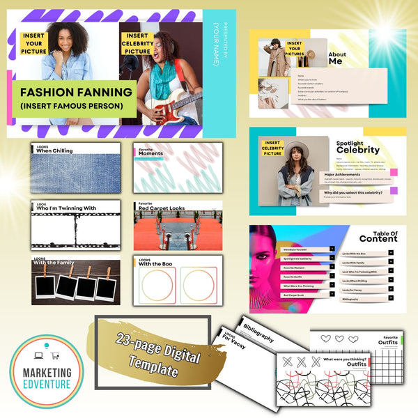 1004. Celebrity Fashion Lookbook | Fashion Design & Marketing | Semester Starter
