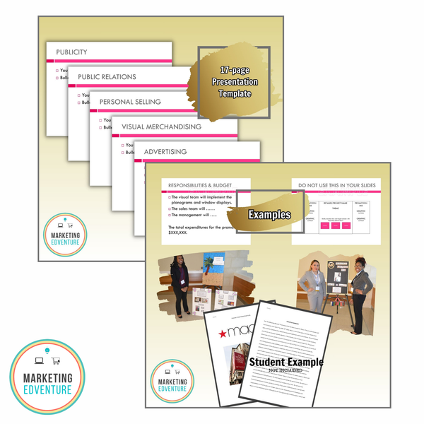 1005. Fashion Store Promotion Plan Project | Fashion Marketing | DECA IMC