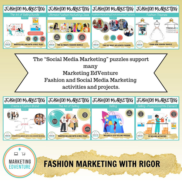 1004. Social Media Marketing Crossword & Word Search Puzzles