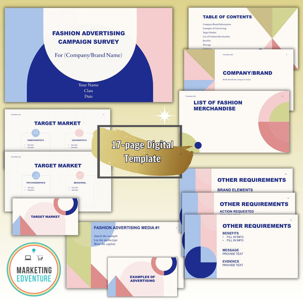 1005. Fashion Advertising Campaign Analysis | Promotional Mix | DECA Prep