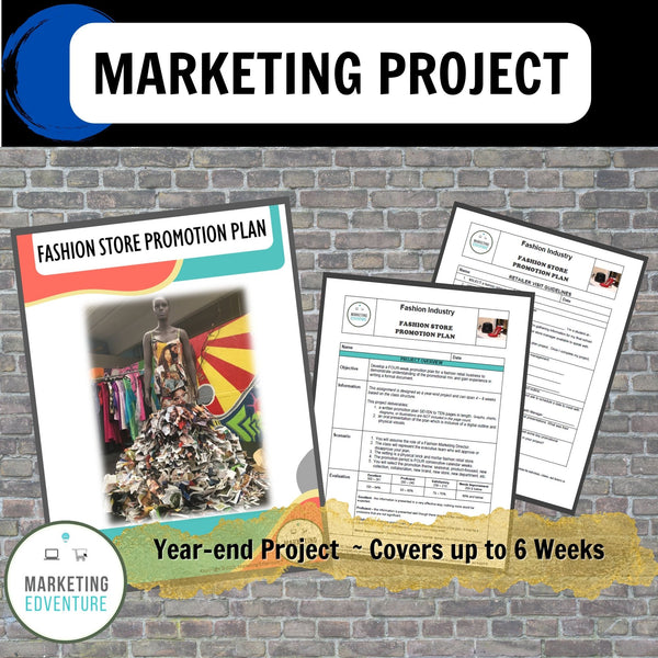 1007. Ultimate Fashion Marketing Class Bundle - CTE MARKETING
